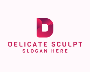 Elegant Gradient Letter D logo design