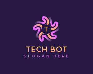 Tech AI Programming logo design