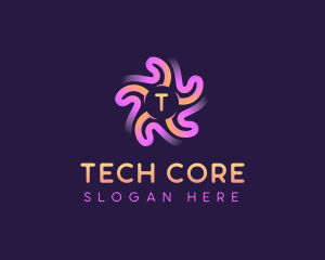 Tech AI Programming logo design