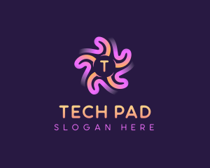 Tech AI Programming logo design