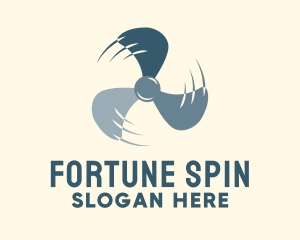 Fast Spinning Propeller logo design