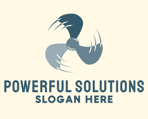 Fast Spinning Propeller logo design