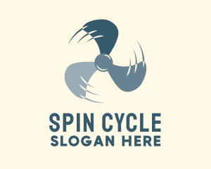 Fast Spinning Propeller logo design