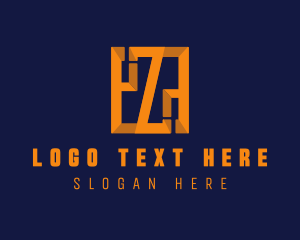Geometric Masculine Company Letter Z  Logo