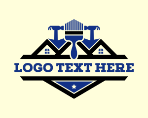 Roofing Hammer Carpentry logo