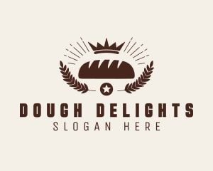 Brown Wheat Bread Bakery  logo design