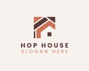 House Floor Tiles logo design