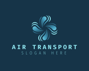 Air Exhaust Fan logo design