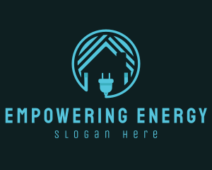 Power Charging Home logo design