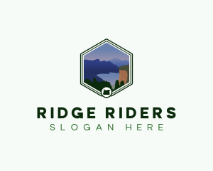 Oregon Mountain Forest logo design