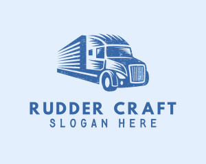 Cargo Truck Haulage Logo