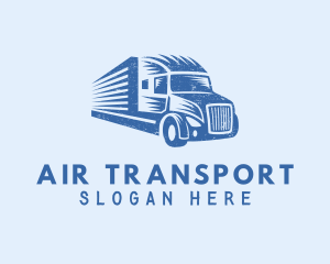 Cargo Truck Haulage logo design