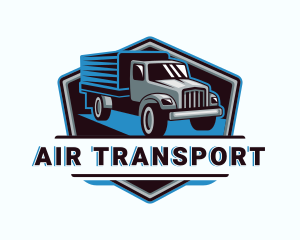 Truck Trailer Transport logo design