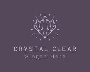 Premium Shiny Crystal  logo design