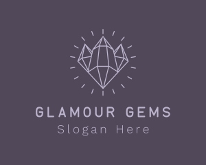 Premium Shiny Crystal  logo design