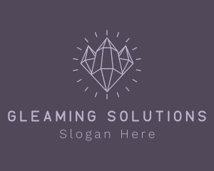 Premium Shiny Crystal  logo design