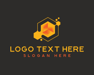 Hexagon Cube Technology Logo