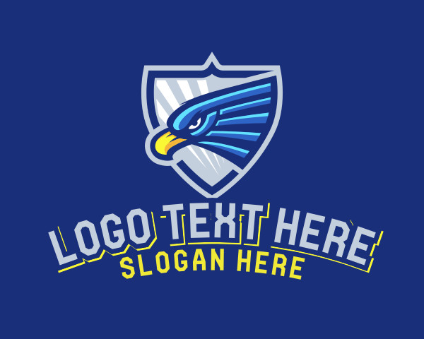 Falcon logo example 2
