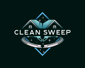 Pressure Cleaning Sanitation logo design