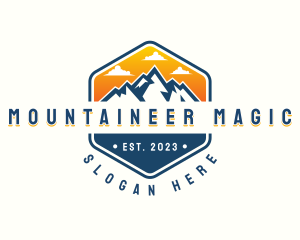 Mountain Summit Hiking logo design