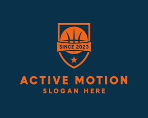 Basketball Sport Athlete logo design