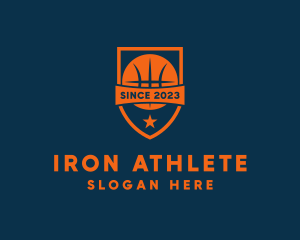 Basketball Sport Athlete logo design