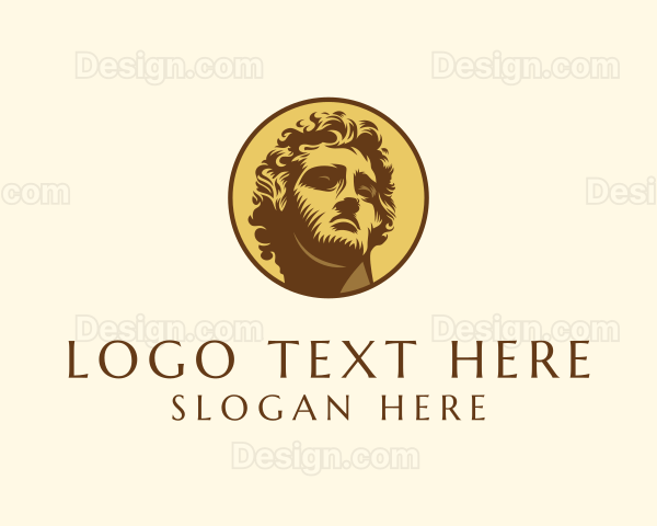 Roman Emperor Badge Logo