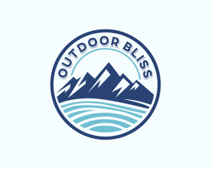 Mountain Outdoor Travel  logo design