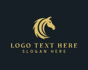 Horse Animal Equestrian logo