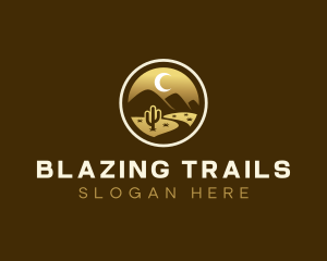 Desert Mountain Trail logo design