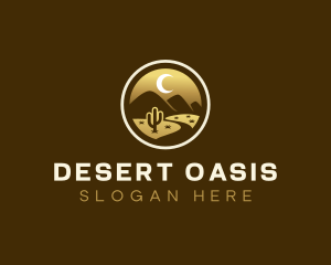 Desert Mountain Trail logo design