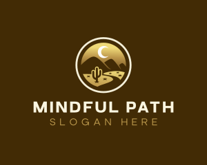 Desert Mountain Trail logo design