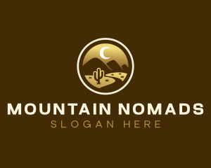 Desert Mountain Trail logo design