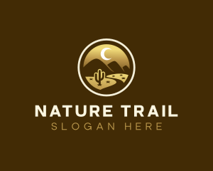 Desert Mountain Trail logo design