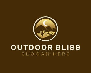 Desert Mountain Trail logo design