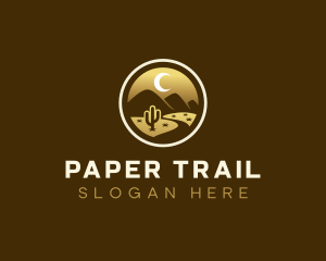 Desert Mountain Trail logo design