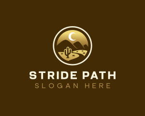 Desert Mountain Trail logo design