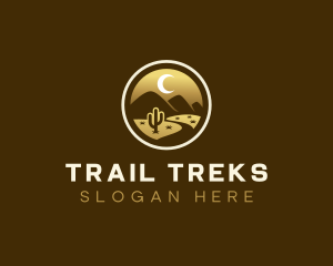 Desert Mountain Trail logo design