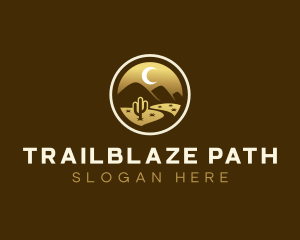 Desert Mountain Trail logo design