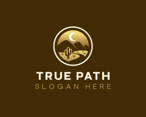 Desert Mountain Trail logo design