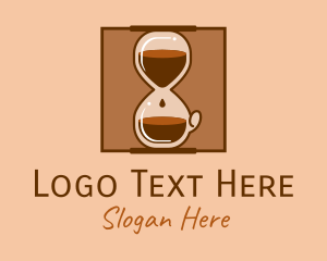 Coffee Hour Glass Logo