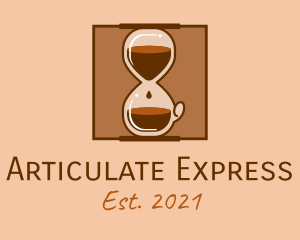 Coffee Hour Glass logo