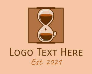 Coffee Hour Glass logo
