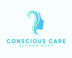 Mind Wellness Support logo design