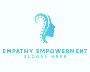 Mind Wellness Support logo design