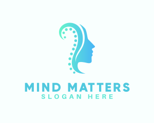 Mind Wellness Support logo design