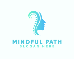 Mind Wellness Support logo design