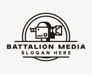 Film Camera Media logo design