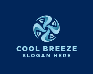 Industrial Cooling Fan logo design