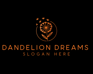 Flower Yarn Dandelion  logo